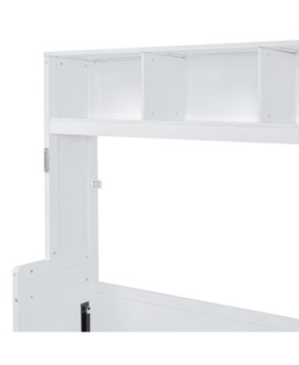 Streamdale Queen Murphy Bed with Closet & Drawers