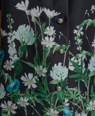 Women's Placed Print Camp Shirt