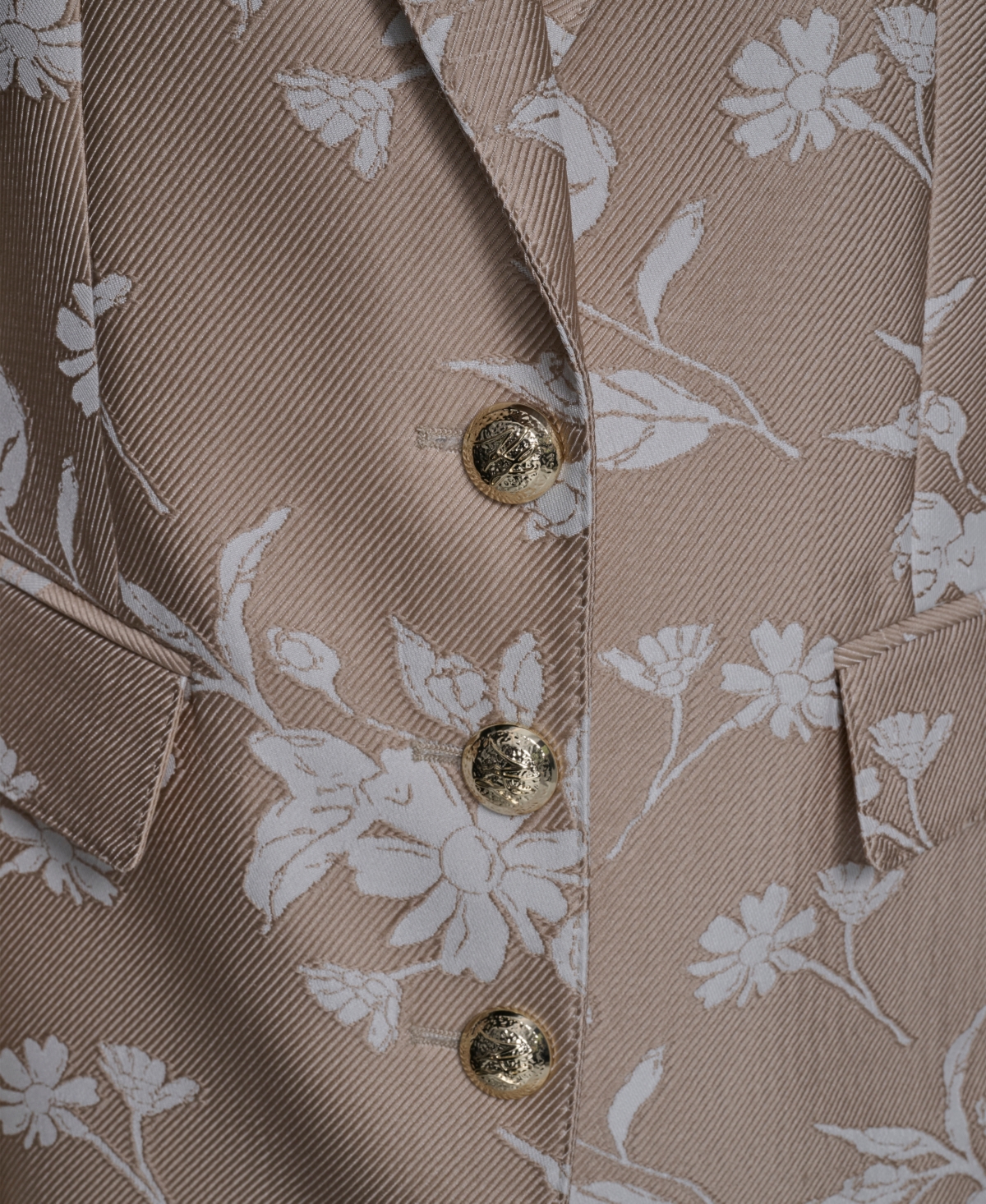 Karl Lagerfeld Paris Women's Embroidered Blazer