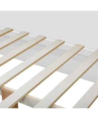 Full size Wooden Platform Bed with 6 Drawers, Shelves, desk and Wardrobe