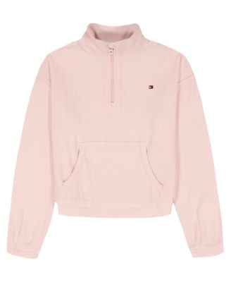 Girls' 7-16 Quarter-Zip Sweater