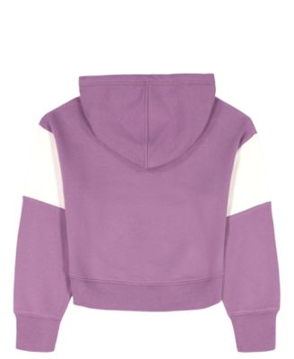 Girls' 7-16 Color Block Popover Hoodie