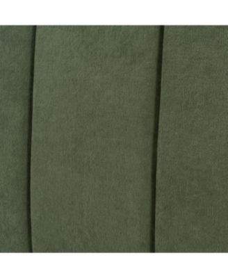 Streamdale Premium Pine Wood King Bed Frame - Mid Century Modern, Natural & Green