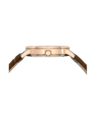 Men's Veritas 2 Genuine Leather Band Watch 1362GVEL