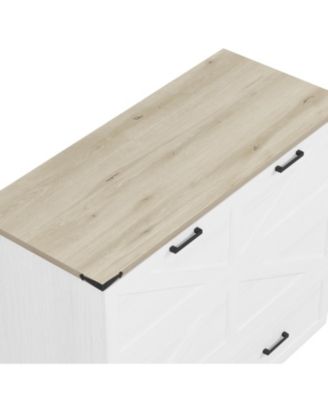 Farmhouse Murphy Bed with Charging & Storage