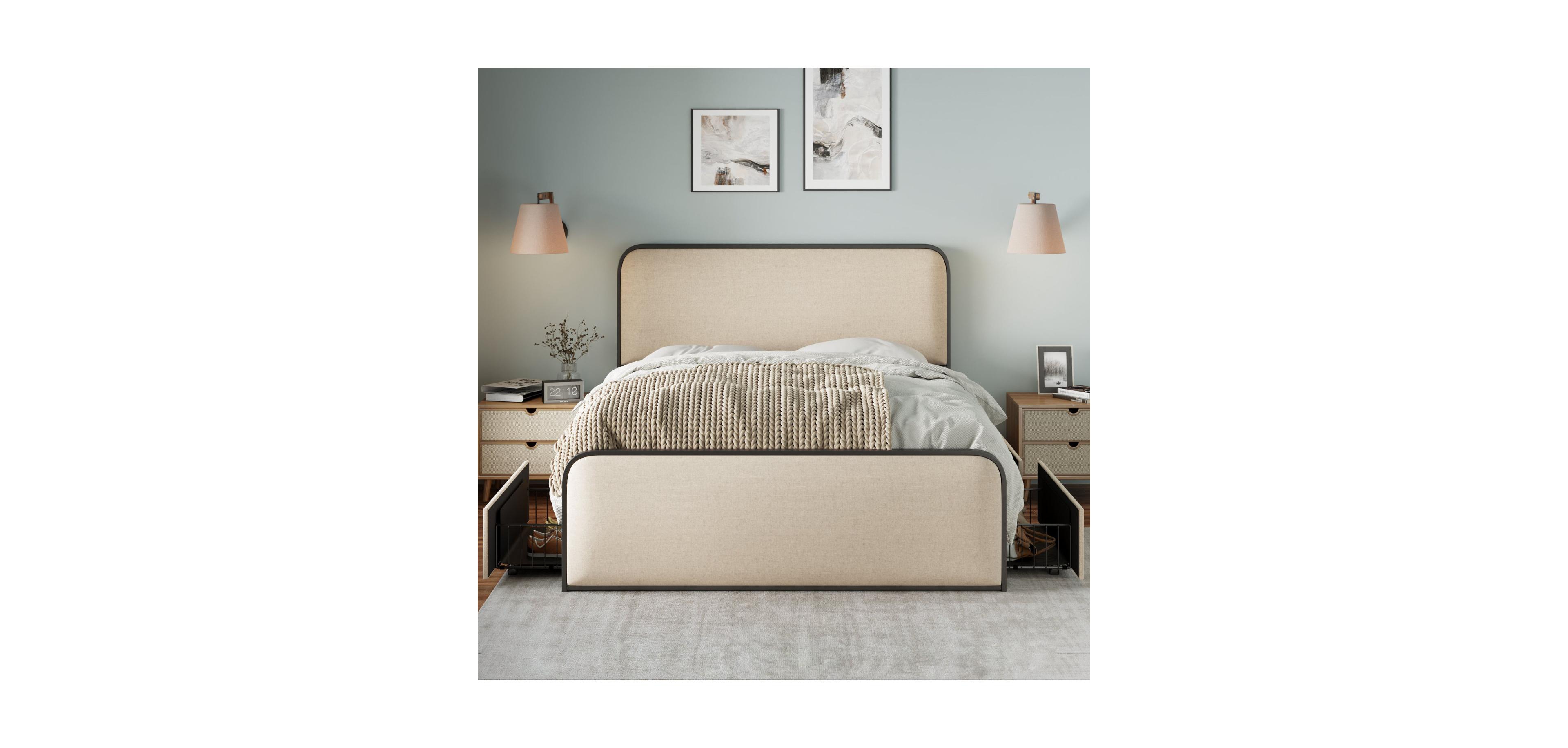 Streamdale Furniture Twin over Twin Bunk Bed with Convertible Slide and Ladder