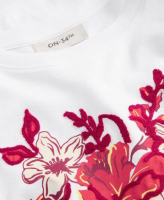 Women's Merci Embroidered Graphic T-Shirt