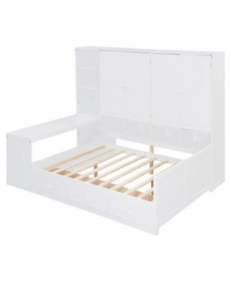 Daybed with Drawers & All-in-One Cabinet