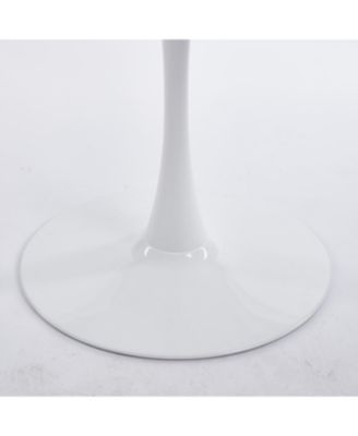  White Tulip Dining Table - Mid-Century Modern