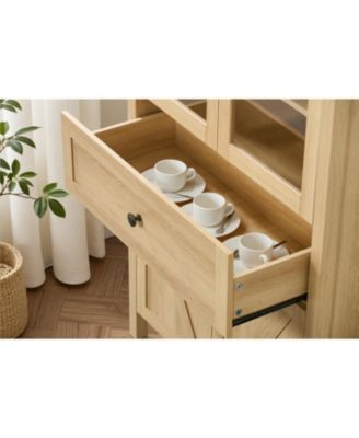 Antique Dome Cabinet - High Quality, Large Storage