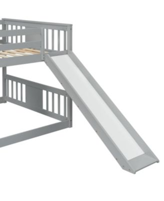 Full Over Full Bunk Bed with Ladder