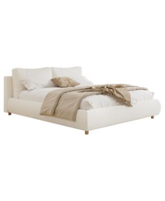 Streamdale Upholstered Platform Bed with Pillow