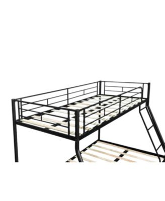 + Twin Over Full + Metal + Sturdy, Squeak-Free, No Box Spring + Bunk Bed