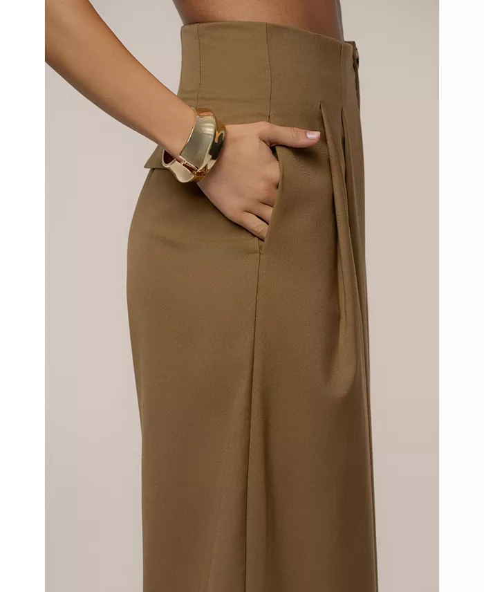 Women's Polished Pleat Trouser - thumbnail 6