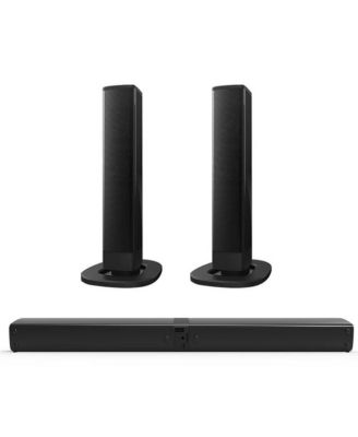 20W Detachable Sound Bar with Bluetooth 4.0, Converts to Dual Speakers for Immersive Audio