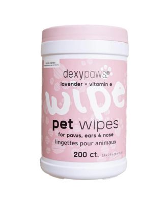 Pet Wipes: Lavender - 200ct