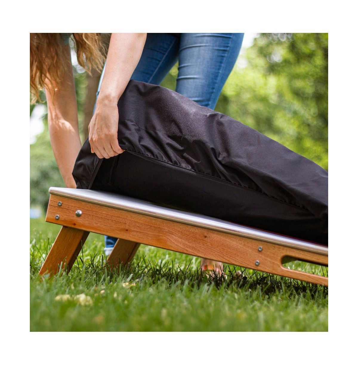 Elakai Set of Two 2ft x 4ft Cornhole Board Covers