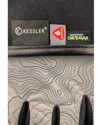 Men's Waterproof Ergo Grip Leather Palm Snow Gloves "ASPEN