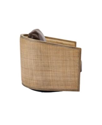 Swivel Barrel Accent Chair, 360