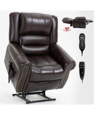  350 lbs Power Lift Recliner with Heat Massage
