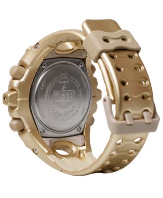 Men's Japanese Quartz Gold-Tone Resin Watch, 58.2mm