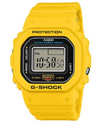 24KARATS G-SHOCK イエロー G-Shock Men's Japanese Quartz Yellow Resin Watch, 20mm - Macy's