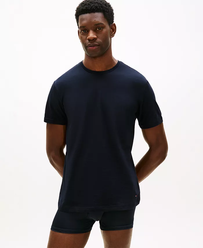 Men's&nbsp;3-Pack Cotton Classics Short-Sleeve Crewneck Undershirts Set - thumbnail 7