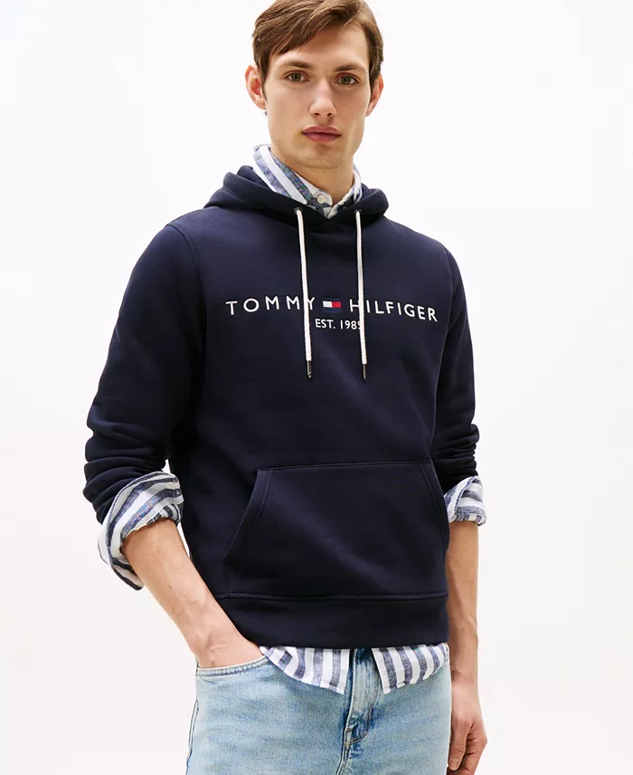 Men's Embroidered Logo Hoodie - thumbnail 9