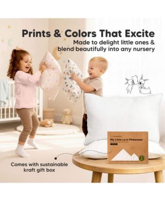 Toddler Lyra Organic Cotton Muslin Pillowcase, 13x18