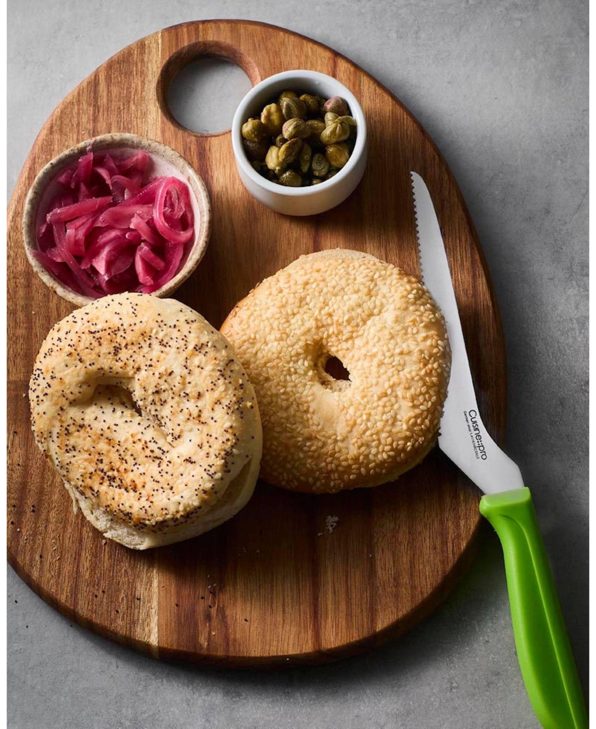 Cuisine::pro Classic 6" Offset Serrated Utility Knife