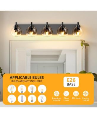 Vanity Lights With 4 LED Bulbs For Bathroom Lighting