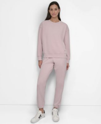 Women's Tonal Logo Patch Crew Neck Sweatshirt