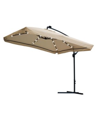 40 LED Solar String Light Cool White for 9ft 8-Rib Outdoor Patio Offset Aluminum Umbrella