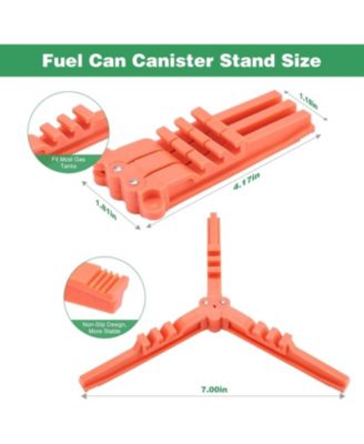 Portable Camping Stove Burner, Backpacking Stove with 1LB Propane Tank Adapter, Fuel Can Canister Stand and Carry Case, Portable Camping Burner