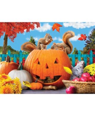 Fall Feast 500 piece Jigsaw Puzzle for Adults Halloween