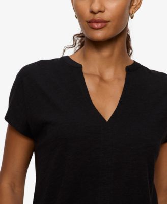 Women's Notched Muscle T-Shirt