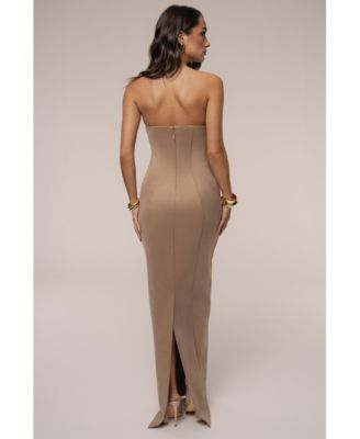 Women's Madison Suede Maxi Dress