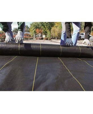 DeWitt Sunbelt 6' x 300' Woven Weed Barrier Landscape Fabric Ground Cover 2 Pack