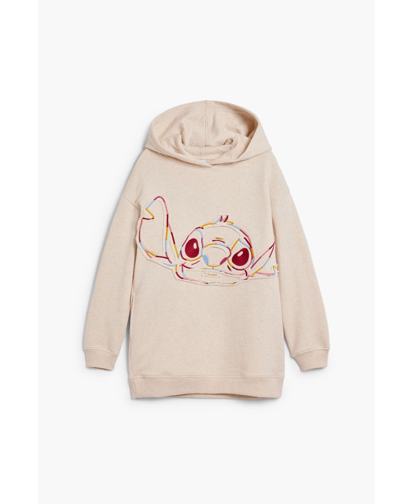 Платье Desigual 's Stitch sweatshirt dress для девочек, цвет: Молочный белый — фото 4