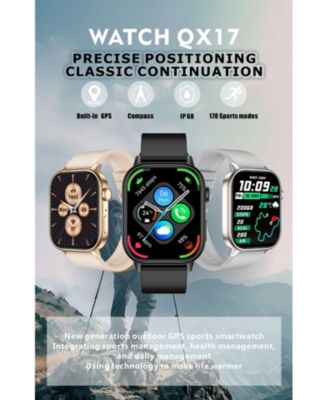 2025 New QX17 Smart Watch, Bluetooth Calling, GPS Single-Frequency Actions Chip 5-Mode Positioning, Waterproof Sports Watch