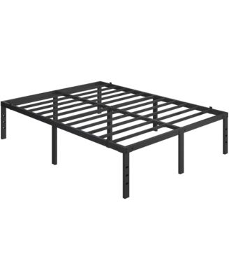 Metal Platform Bed Frame with Heavy Duty Steel Slat Support / Non-slip Mattress Foundation / No Box Spring Needed