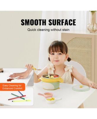 Kids Table and 2 Chairs Set for Art Craft Reading and Learning Activities