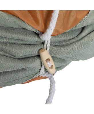 Cat's Telescopic Tunnel Cushioned Bed in Bright Green