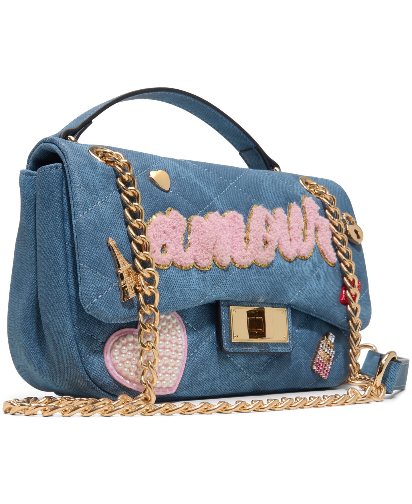 Женская сумка ALDO Honeoye Small Crossbody, цвет: Синий — фото 3