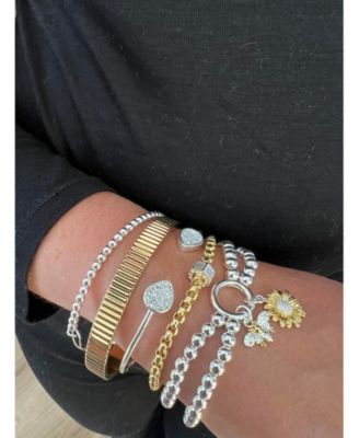 Sunflower Bee Double Stretch Bracelet