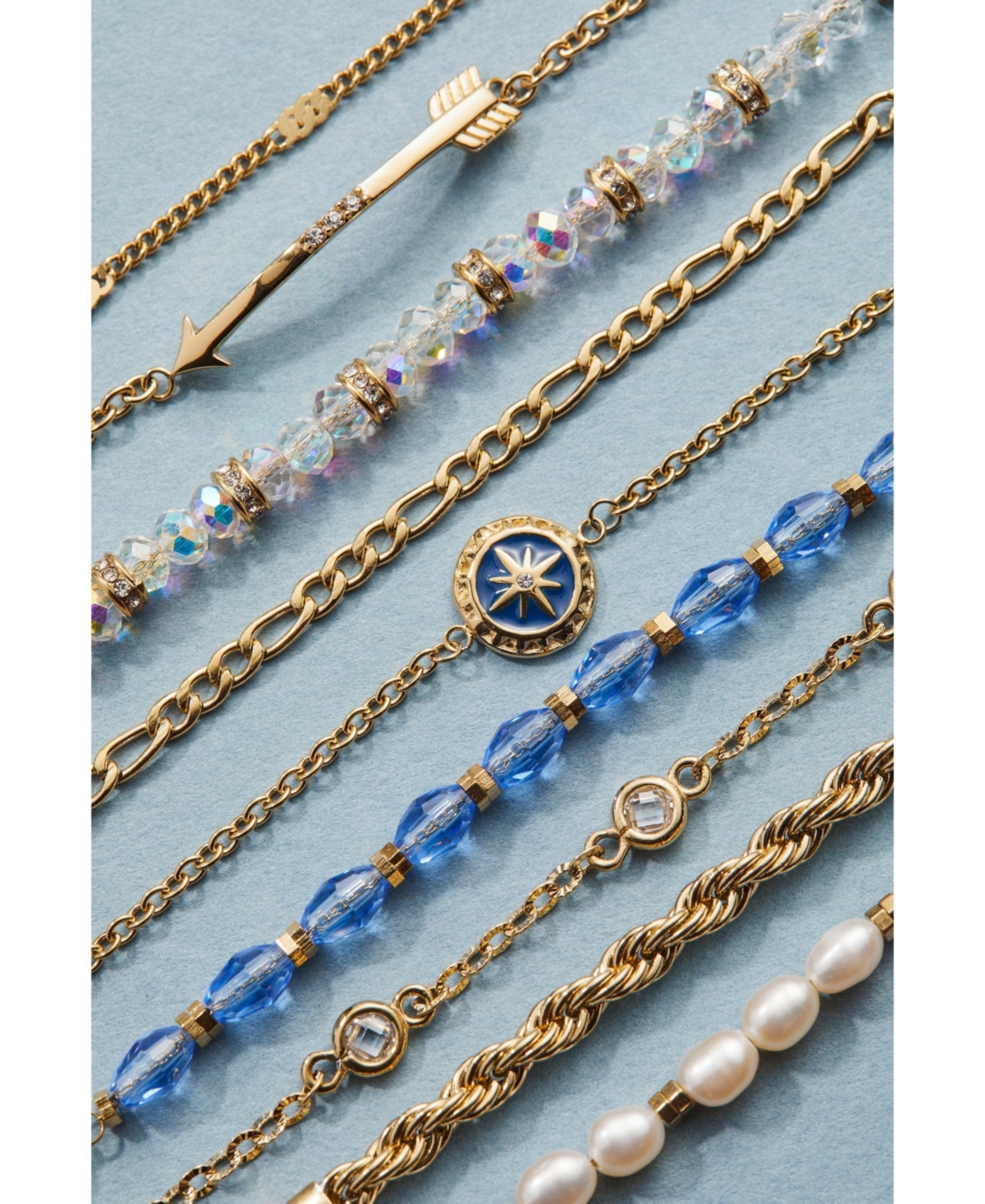 Compass Stranded Bracelet Set