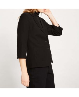 Plus Size Meg Double Luxe Short Blazer