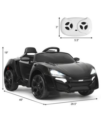 12V 2.4G RC Electric Ride-On Vehicle with Lights 50W Motor
