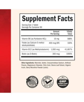 Bariatric B12 Plus Dissolvable Tablets, 90ct