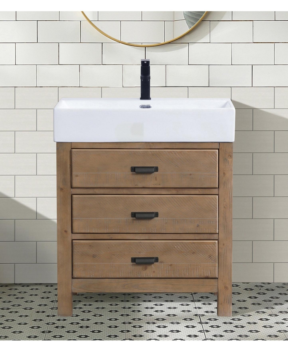 Ari Bath, Ava 30", Weathered Fir Finish